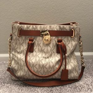Leather Micheal Kors Bag